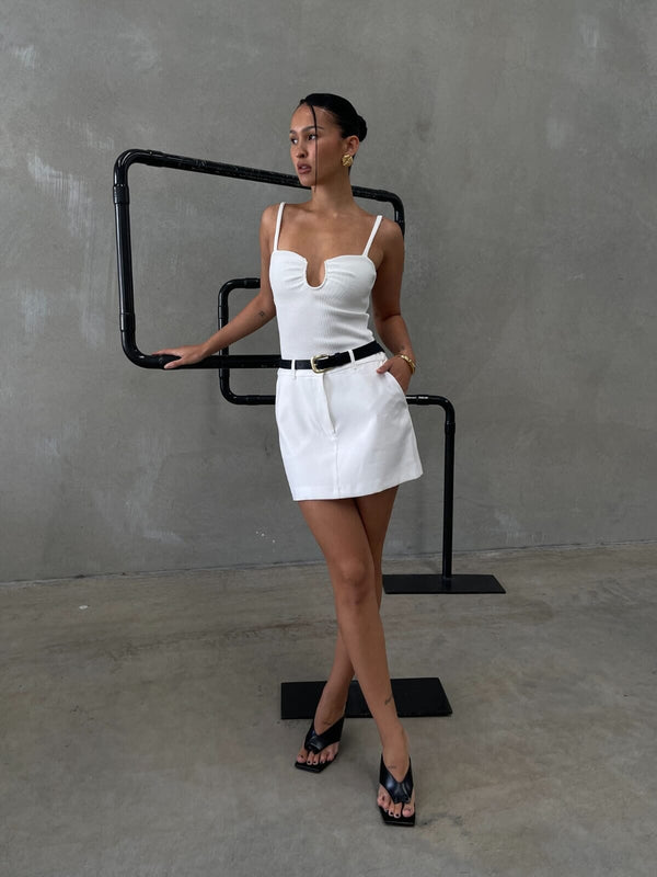 Perlu Peninsula Skirt - Ivory