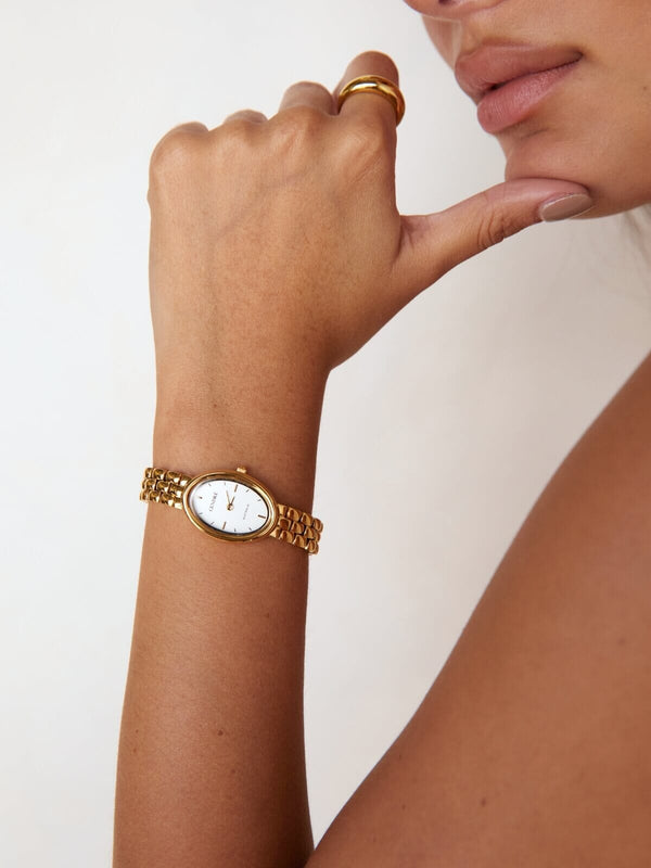 Perlu Phoebe Watch - Gold