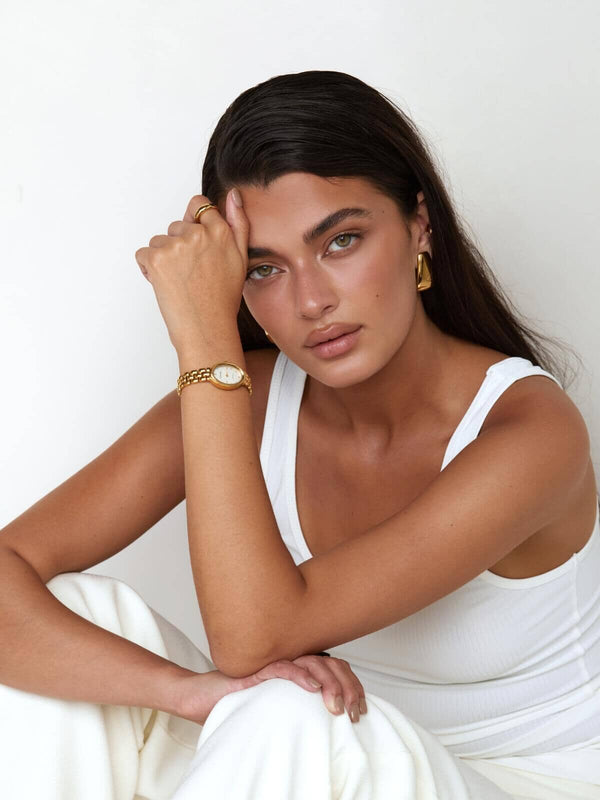 Perlu Phoebe Watch - Gold