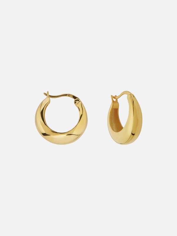 perlu Positano Hoops - Gold