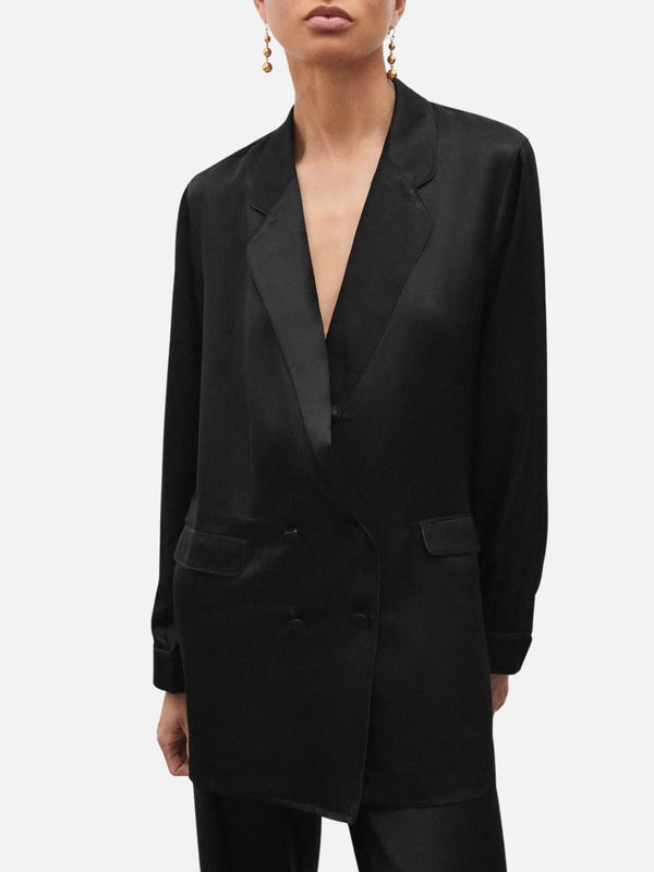 Perlu Relaxed Blazer - Black