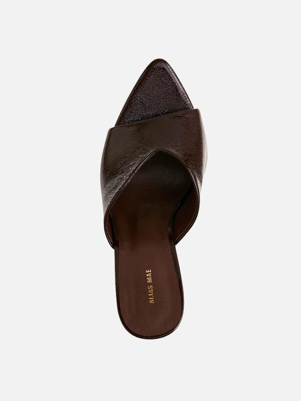 Perlu Rhianna - Choc Oily Leather