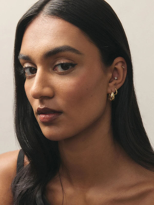 Perlu Roberta Hoops - Gold