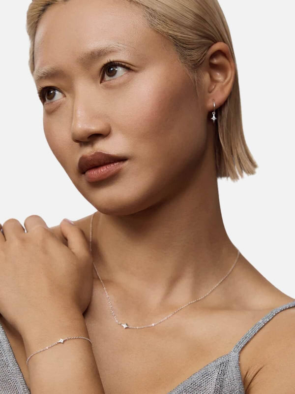 Perlu Starburst Bracelet - Silver