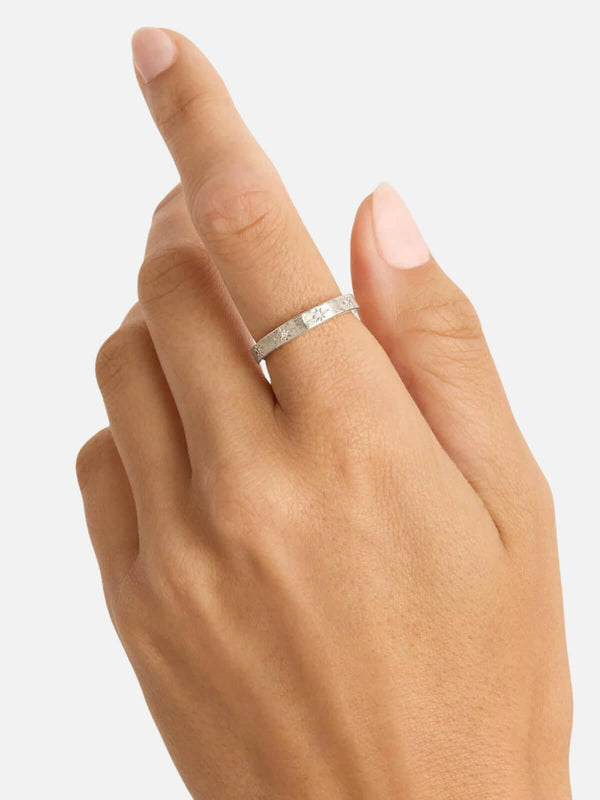 Perlu Stardust Ring - Silver