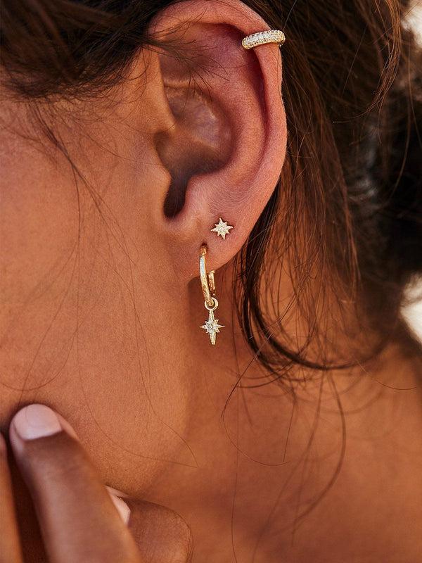 Perlu Starlight Earrings - Gold