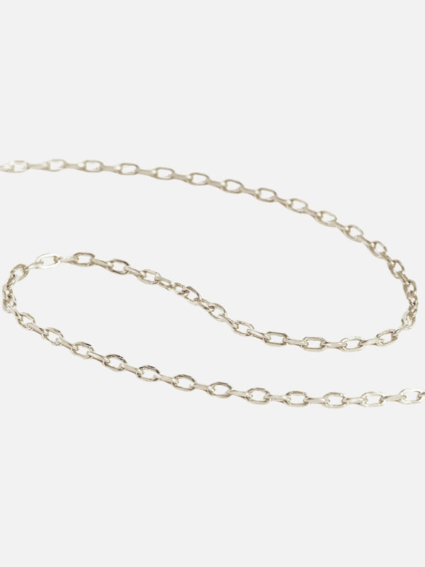 Perlu Sterling Silver 21" Signature Chain Necklace