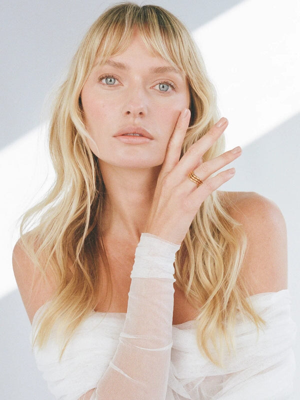 Perlu Triple Wave Ring Set