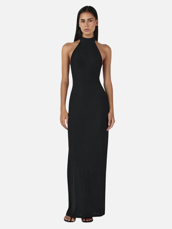 perlu Turlington Maxi Dress - Black