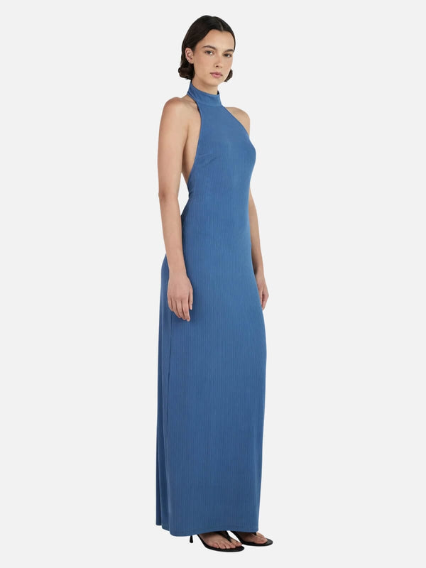 Perlu Turlington Maxi Dress - Marina Blue