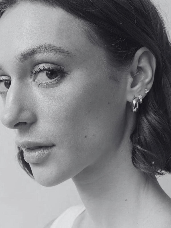 Perlu Uma Hoops - Silver