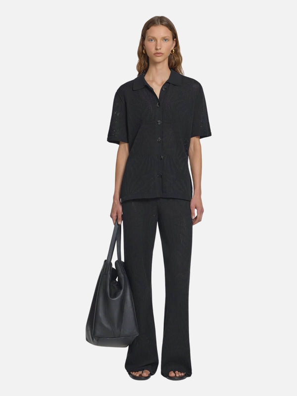 perlu Valencia Shirt - Black