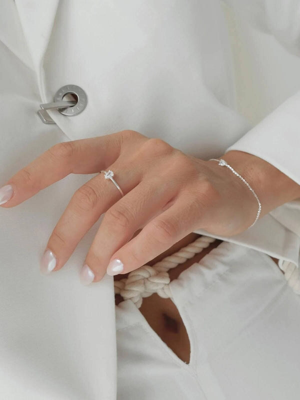 Perlu Valentine Bracelet - Silver