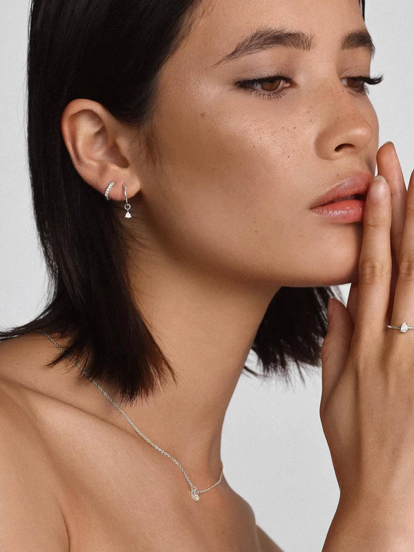 Perlu Valentine Necklace - Silver