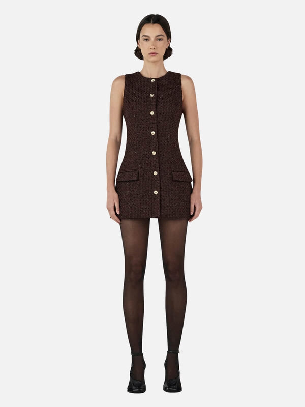 perlu Vanessa Mini Dress - Nutmeg