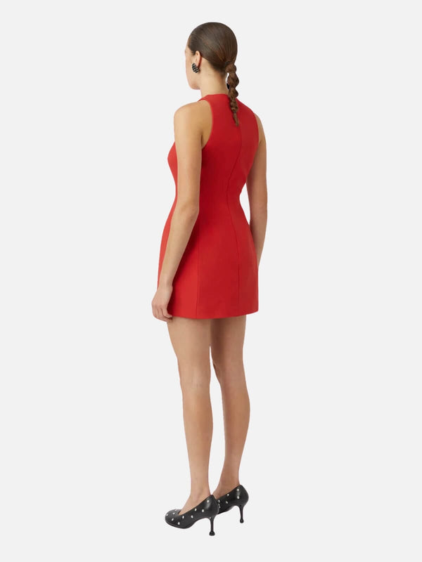 Perlu Vista Mini Dress - Scarlet