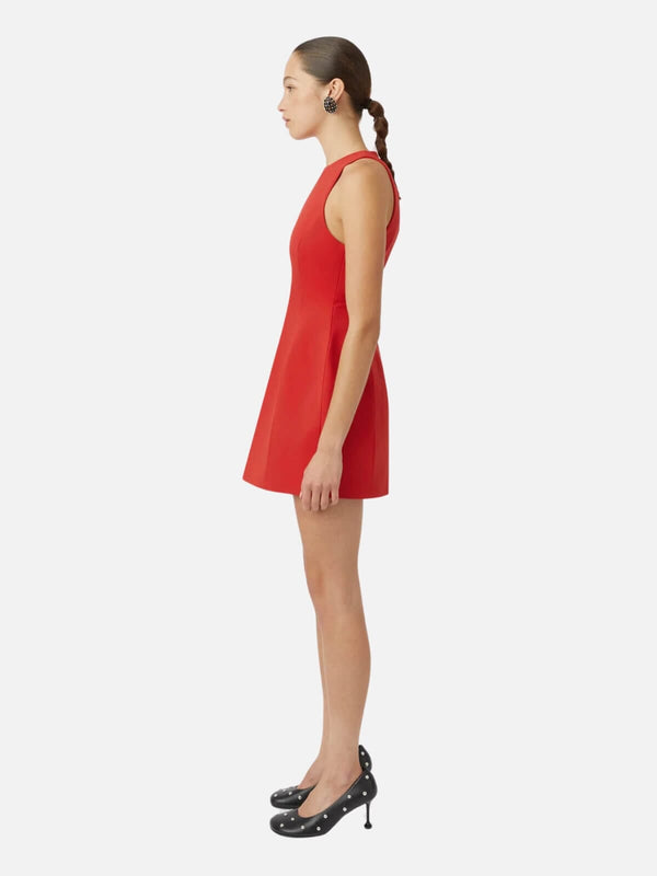 Perlu Vista Mini Dress - Scarlet