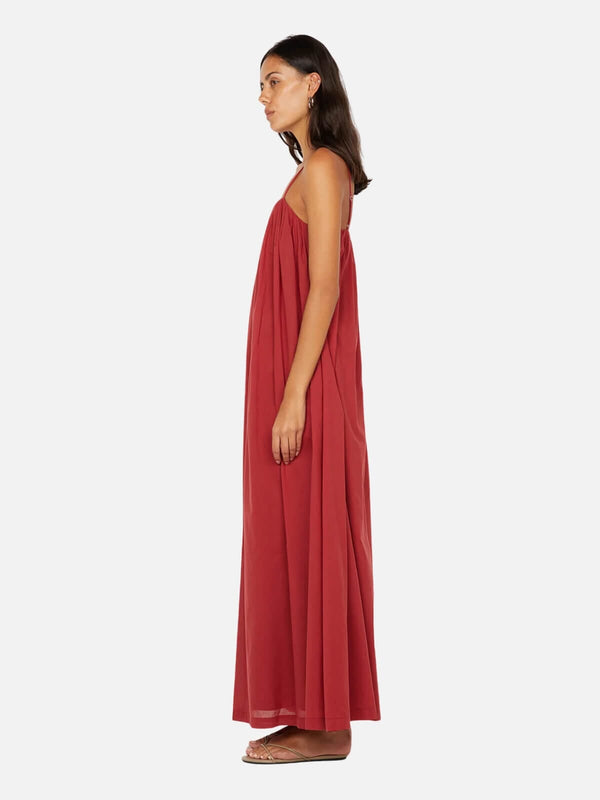 Perlu Vivian Maxi Dress - Cherry