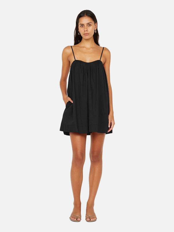 perlu Vivian Mini Dress - Black