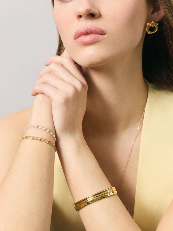Perlu Winifred Cuff - Gold