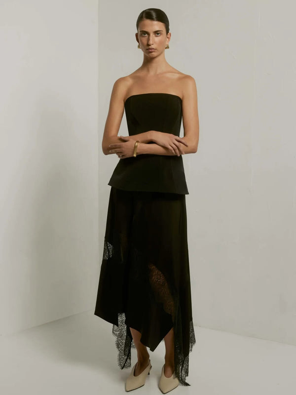 Perlu Winslow Bustier - Black