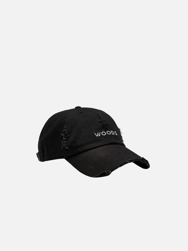 Perlu Woods Distressed Cap - Vintage Black