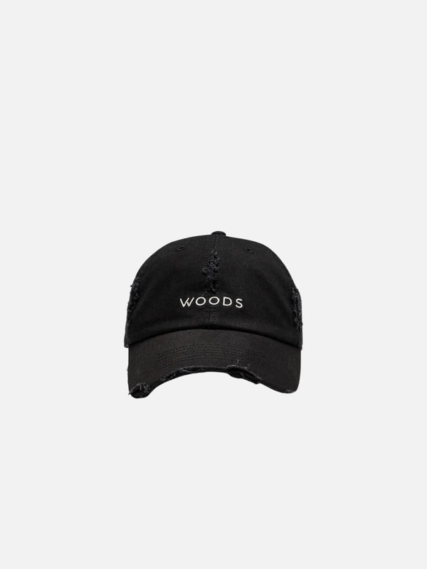 perlu Woods Distressed Cap - Vintage Black