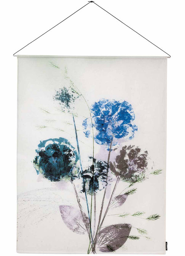 Pernille Folcarelli Flower Bouquet Wall Hanging Blue