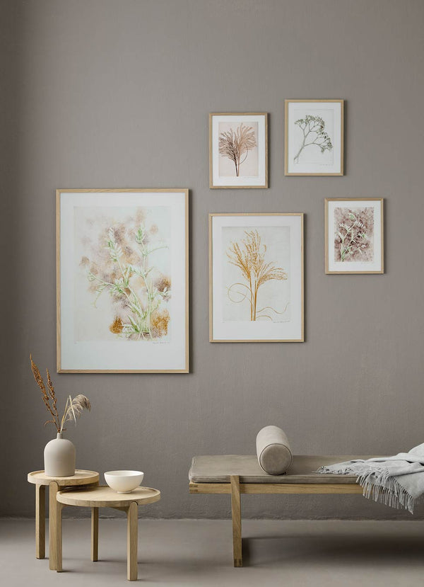Pernille Folcarelli Art wall no.2 - set of 5 prints