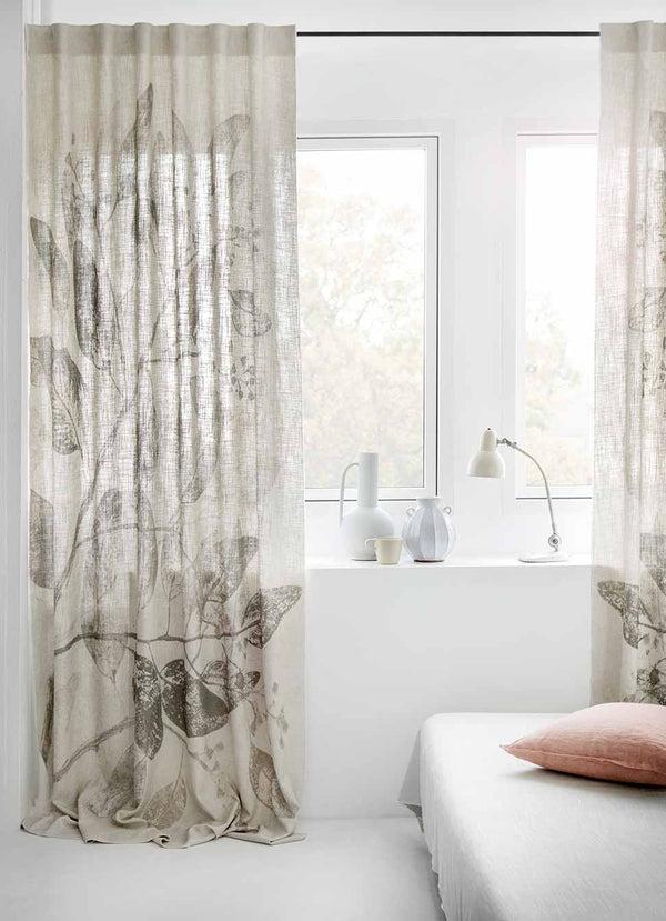 Pernille Folcarelli Eucalyptus Curtain Warm Grey