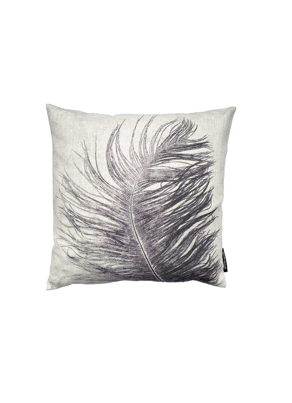 Pernille Folcarelli Feather Cushion Light Grey