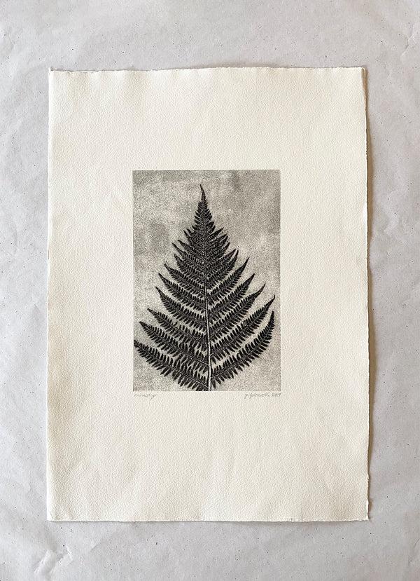 Pernille Folcarelli Fern Original Art Print