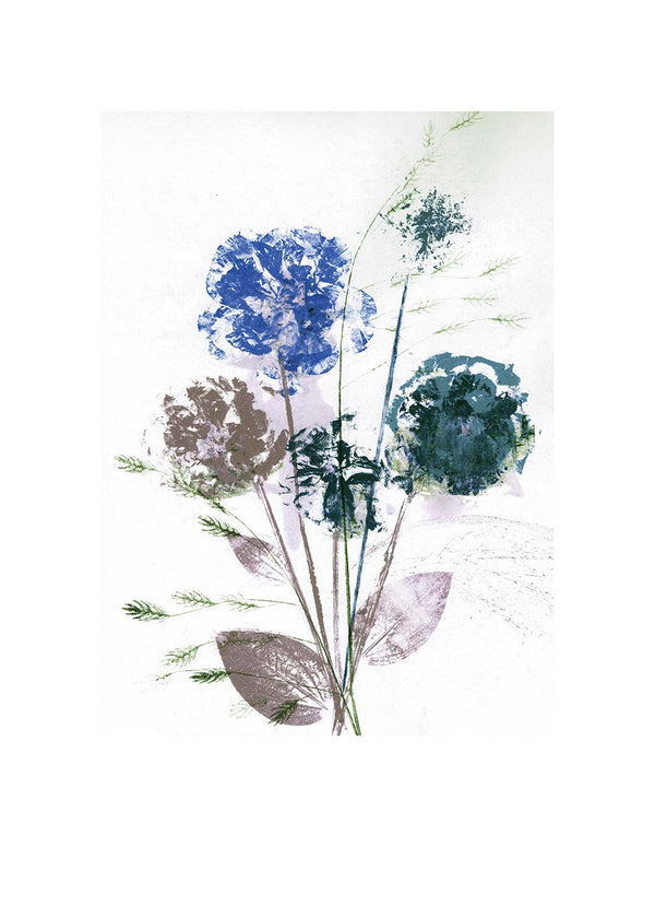 Pernille Folcarelli Flower Bouquet Blue