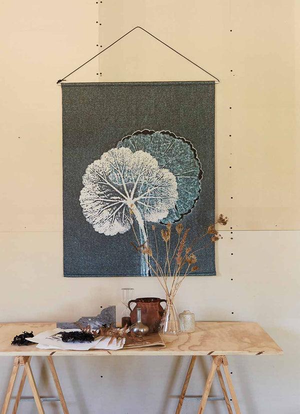 Pernille Folcarelli Geranium Wall Hanging Teal