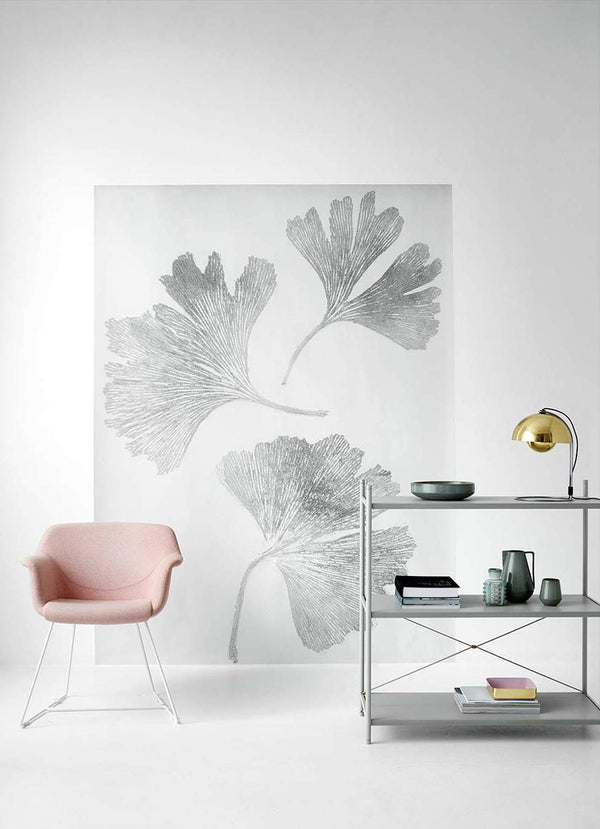 Pernille Folcarelli Gingko Grey Wallpaper