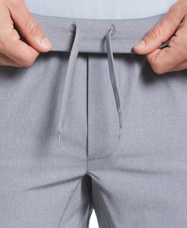 Perry Ellis 7" Pull-On Stretch Short Tradedawn Heather