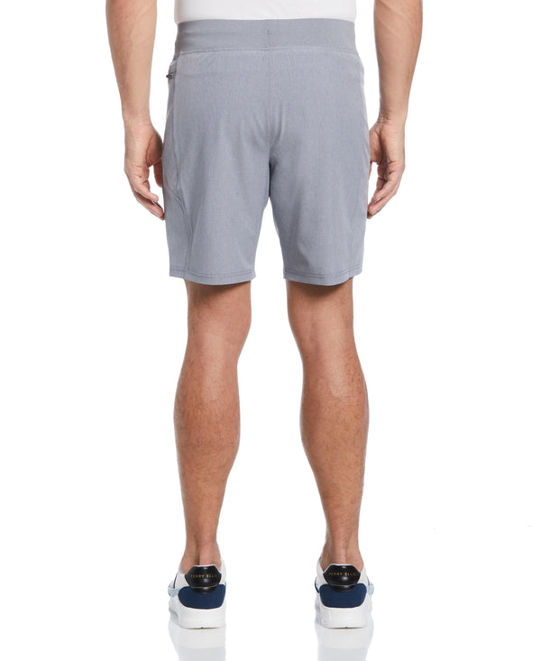 Perry Ellis 9" Pull-On Stretch Short Tradedawn Heather