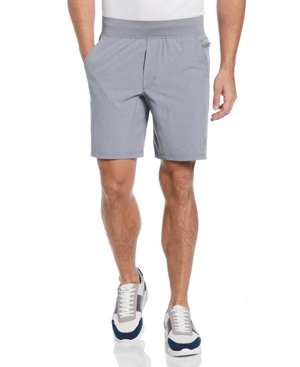 perry ellis 9" Pull-On Stretch Short Tradedawn Heather