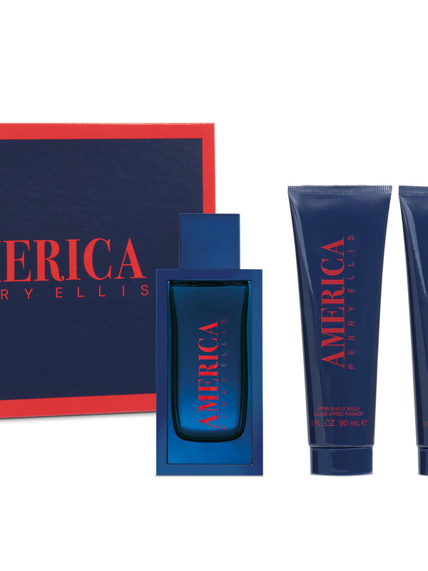 perry ellis America Eau de Toilette Men's Fragrance Gift Set Assorted