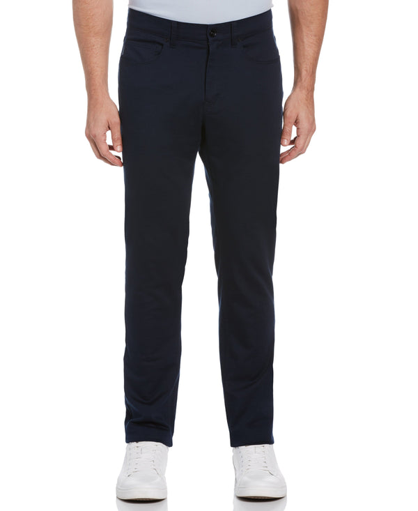 Perry Ellis Big & Tall Anywhere Five Pocket Pant Black