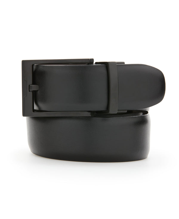 perry ellis Cap Reversible Leather Belt Black/Brown