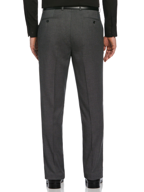 Perry Ellis Classic Fit Solid Stretch Suit Pant Grey