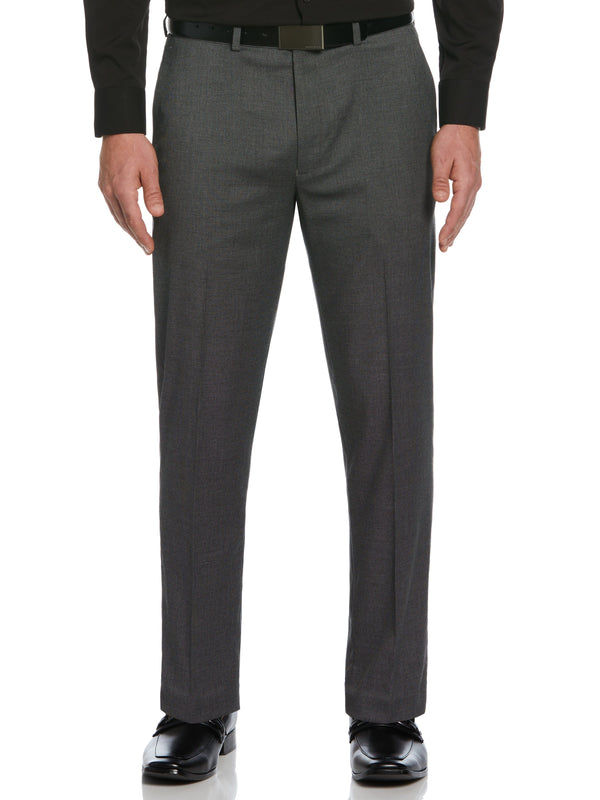 perry ellis Classic Fit Solid Stretch Suit Pant Grey