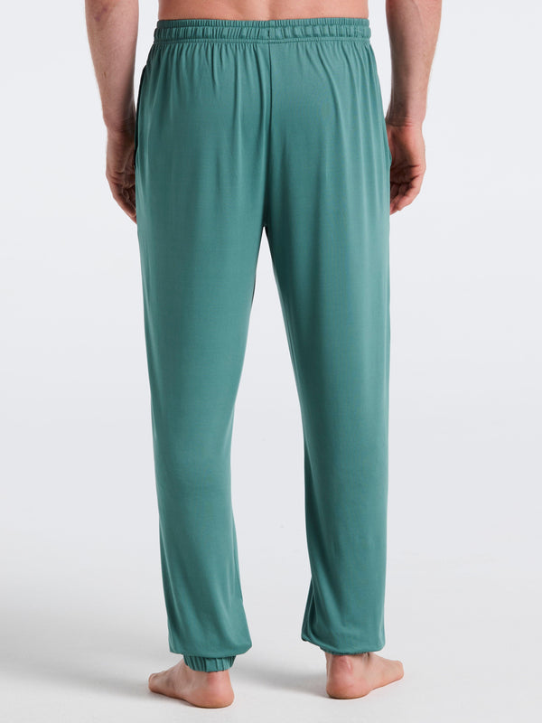 Perry Ellis Deluxe Touch Lounge Joggers Sagebrush Green