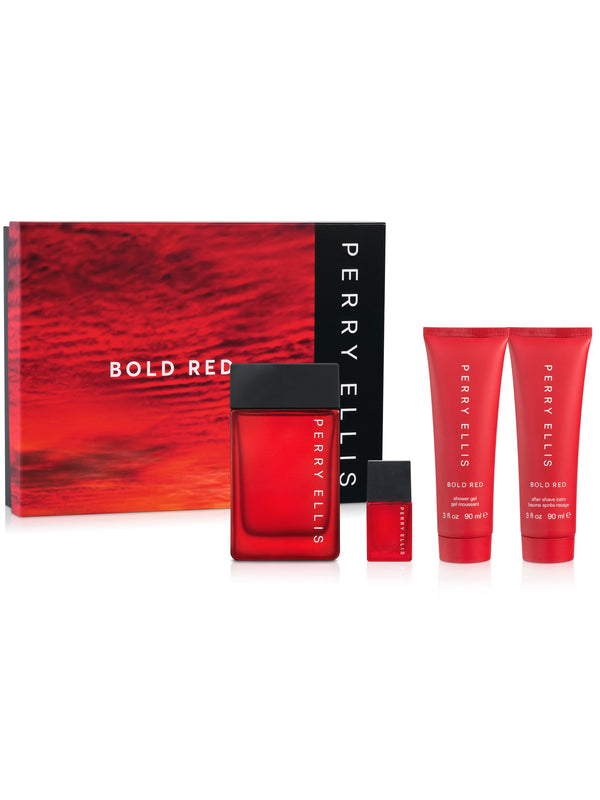 perry ellis Bold Red Fragrance Gift Set No Color