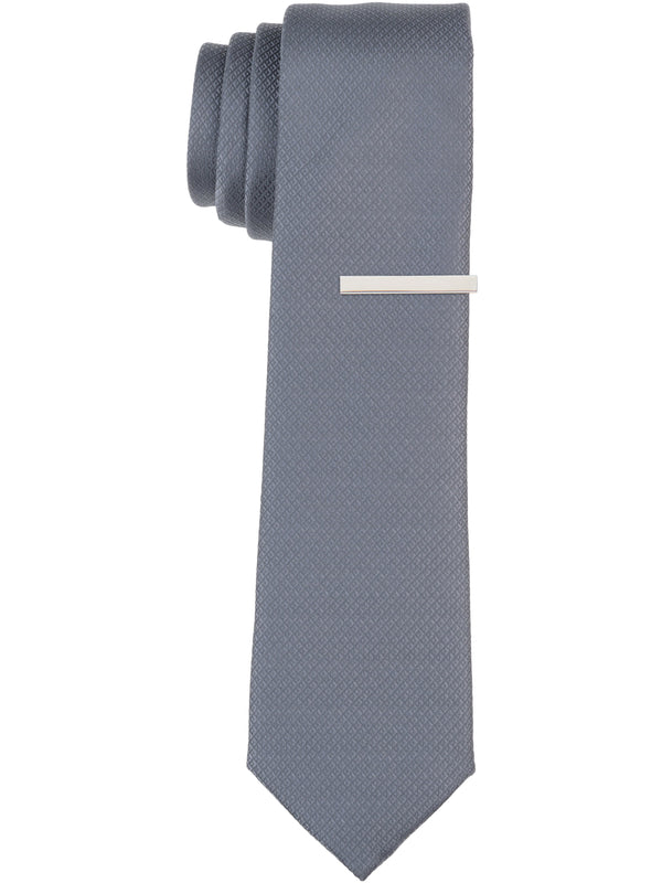 Perry Ellis Canamar Mini Slim Tie Blue