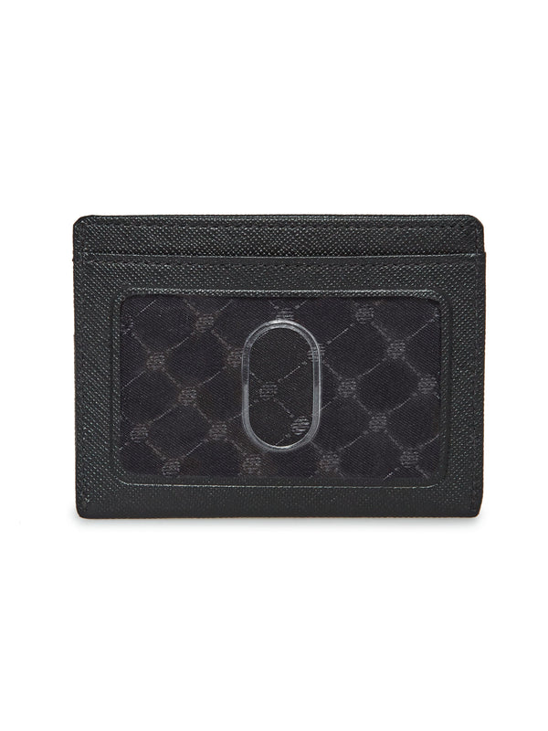 Perry Ellis Card Case ID Wallet Black