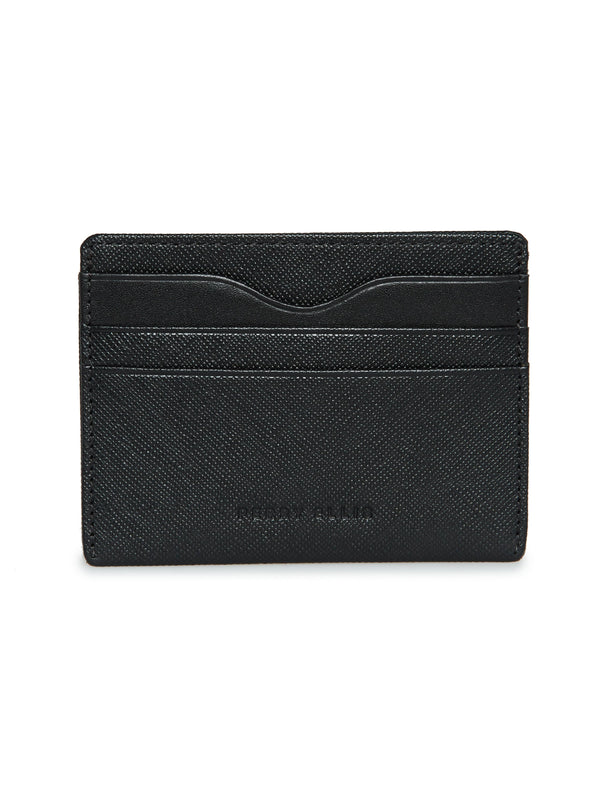 perry ellis Card Case ID Wallet Black