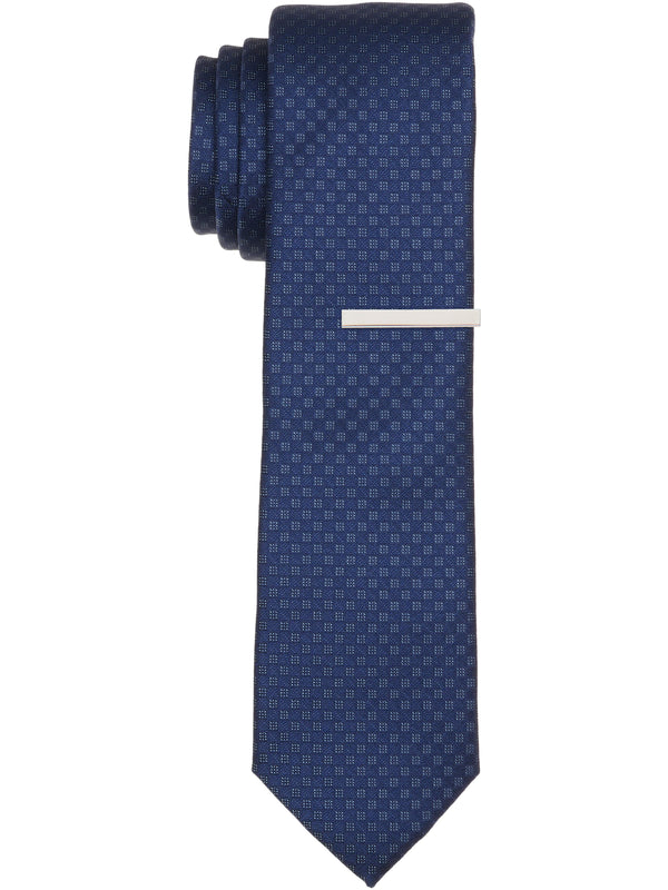 perry ellis Emmett Mini Slim Tie Navy