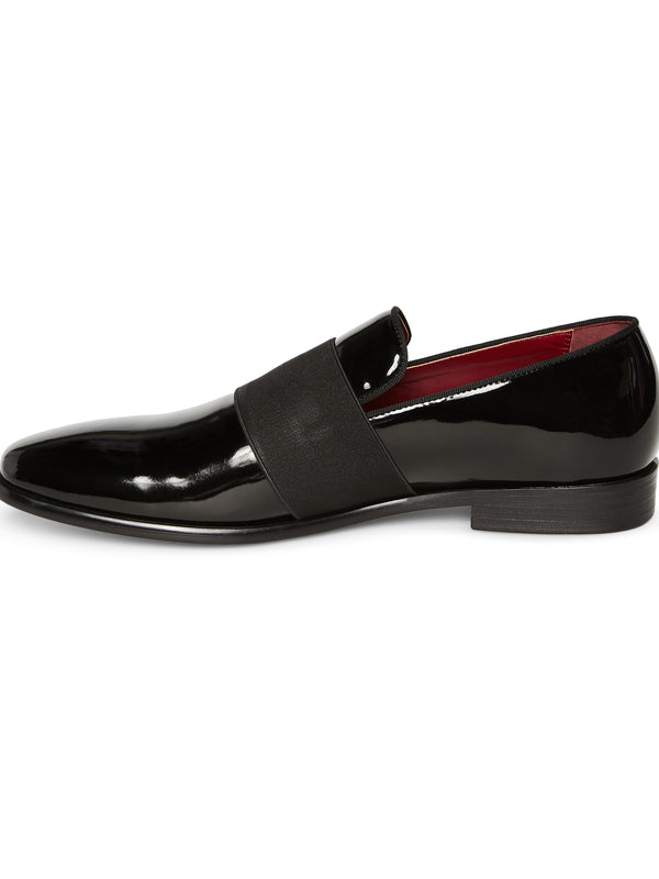 Perry Ellis Evening Patent Slip On Black